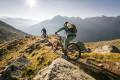 Mountainbiker im Ötztal