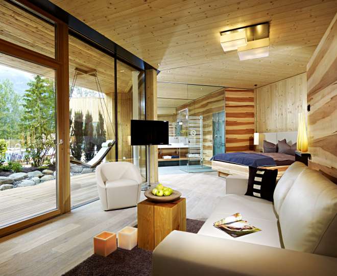 Naturzimmer mit Terrasse