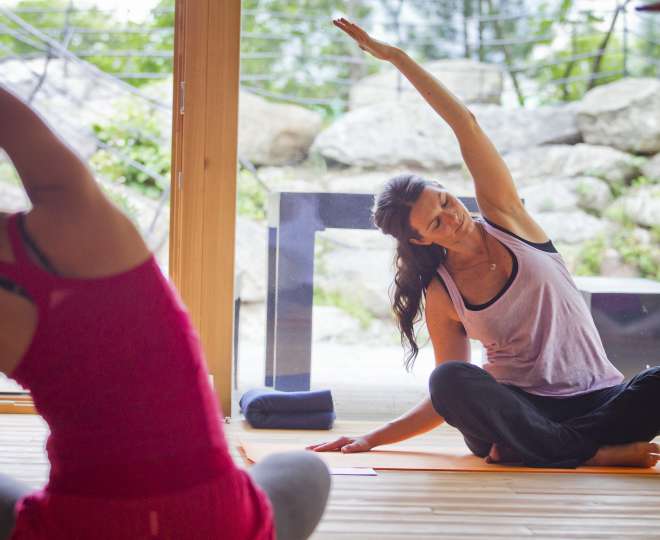Yoga im Naturhotel Waldklause